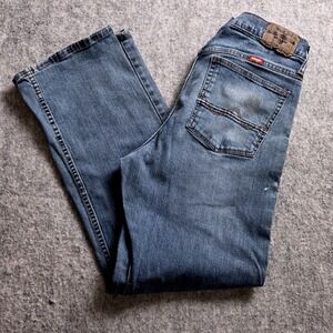 Wrangler Relaxed Boot Cut Jeans Men's 31x31 Blue Denim‎ Pants Western Workwear